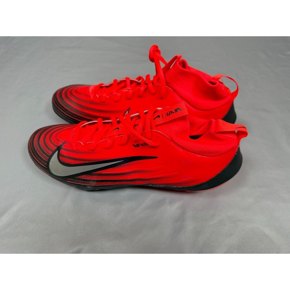 Nike Zoom Air Vapor Pro 1 NRG Crimson Red Black HF9409-600 Mens Size 10 Cleats